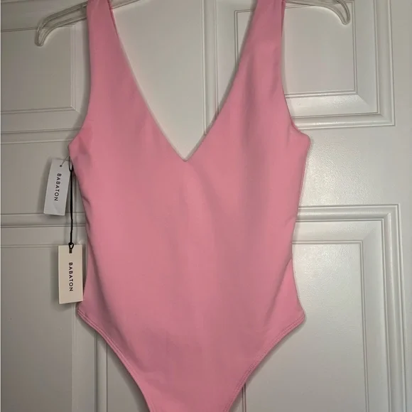 Aritzia Babaton Contour V-Neck Bodysuit - Picture 2 of 6